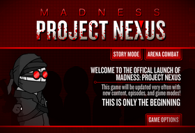 Madness: Project Nexus (Classic), Madness Combat Wiki